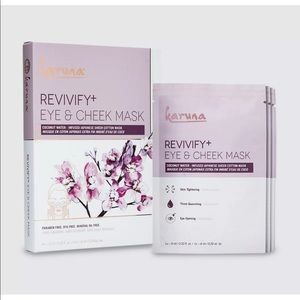BNIB Karuna Revivify+ Eye And Cheek Mask 4 Pack